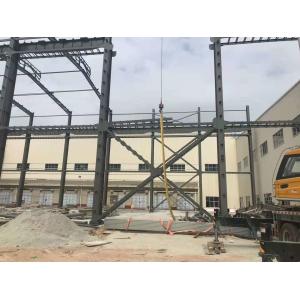 H Beam Small Warehouse Steel Structure Sandwich panel Cladding