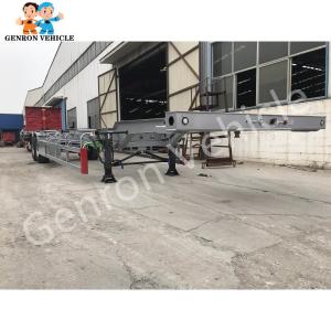 20ft Container Transport 2 Axles 16T Skeleton Semi Trailer