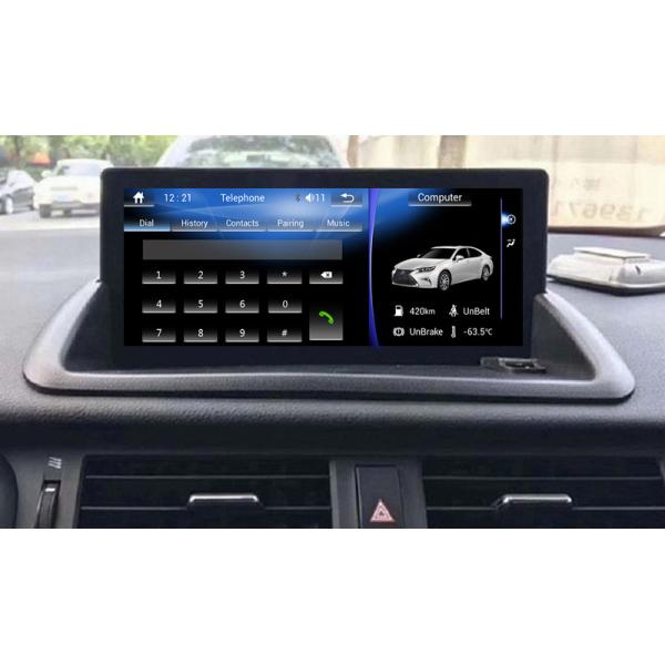 Ouchuangbo car radio dual zone gps navi 1080 video for Lexus CT 200 2011-2017 with USB SWC Bluetooth android 8.1 system