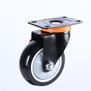 130kg 125mm Industrial Furniture Trolley Bearing Type Ball Bearing Hole Distance