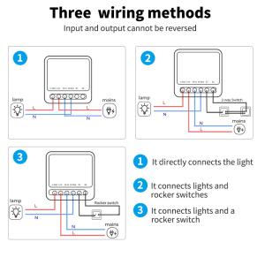 Remote / Voice Control Wifi Smart Switches With Scheduling Automation Energy
