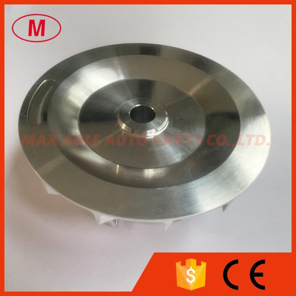 RHC9 70.00/90.00mm 7+7 blades turbo milling/Aluminum 2618/billet compressor wheel
