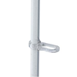 Supermarket Shelf Talker Pop Magnetic Sign Holders Retail , 250mm Alu Pipe