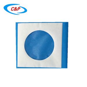 Disposable Surgical Nonwoven Fenestrated Drape With Adhesive Around The Hole