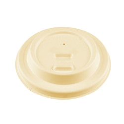 100% Compostable Biodegradable Disposable Sugarcane Bagasse 80mm 90mm Water