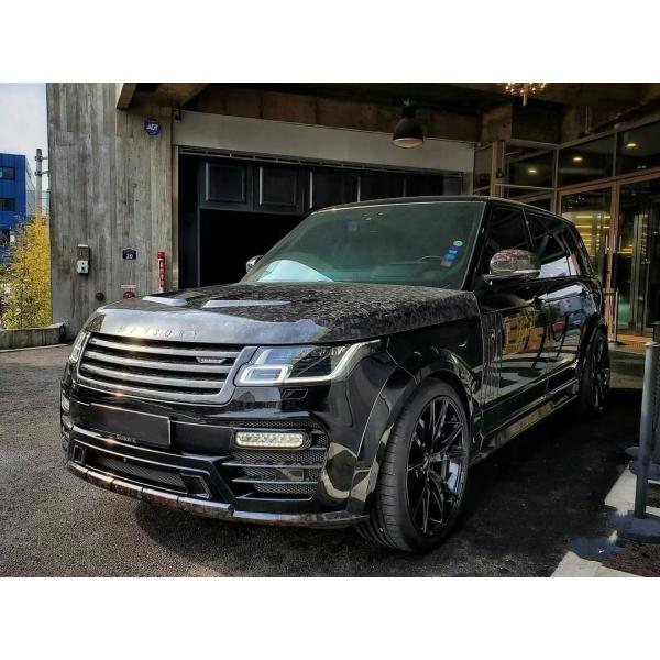 Black Range Rover Bodykits 240mm Carbon Fiber Widebody Kit 2019-