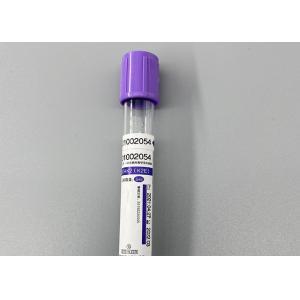 EDTA Anticoagulant Blood Vacuum Container For Glycosylated Hemoglobin HBAIC