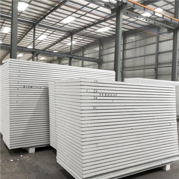 Buy 50mm waterproof ploystyrene foam sandwich panel for prefabricated homes at wholesale prices