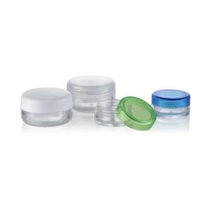 Industrial Cosmetic Portable Clear Plastic Box Customized Color Cream Jar 5ml