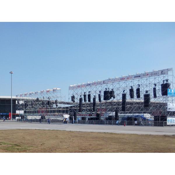 China Metal Trussing Line Array Speaker Truss Layer Beam Strong Construction on sale