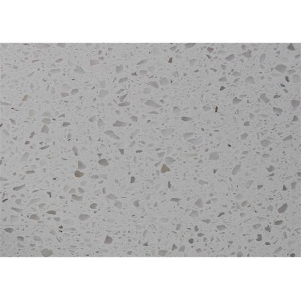 White Engineered Artificial Quartz That Looks Like Marble Countertop Waterproof