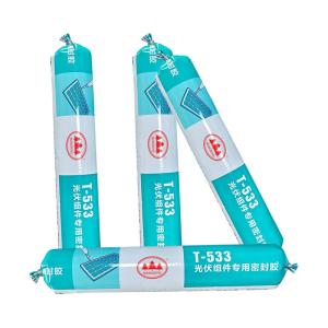 Strong Adhesion Solar Cell Sealant Photovoltaic Panel Silicone Caulk Sealant
