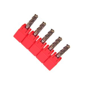 Copper Corner Radius Mill Special Cutting For High Hardened Materials