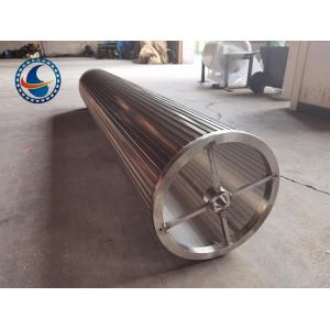 Stainless Steel 316L Vee Shaped Wire Wedge Wire Screen Pipe