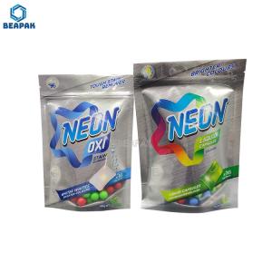 China Stand Up Zipper Digital Printed 120um Aluminium Foil Pouches on sale