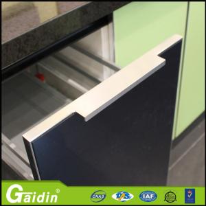 Quality powder coated contemporary buy foggy siver aluminum furniture handle for sale