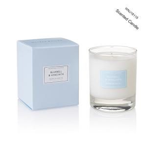 Transparent Glass Bottle Home Scented Candles with Folding Box Simple Style