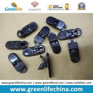 China PC Material Solid Black Big Alliagator Clips 37x13MM on sale