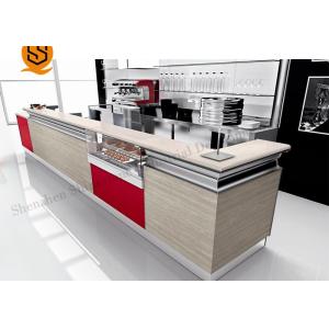 Cash Register Solid Surface Bar Counter With Pure Acrylic Material