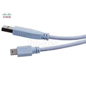 CAB-CONSOLE-USB Cisco Serial Console Cable Mini 1.8 Meter 6Ft Light Blue Color