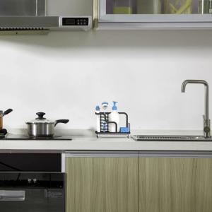 Kitchen Sink Caddy Counter Organizer Stainless Steel Sponge Holder