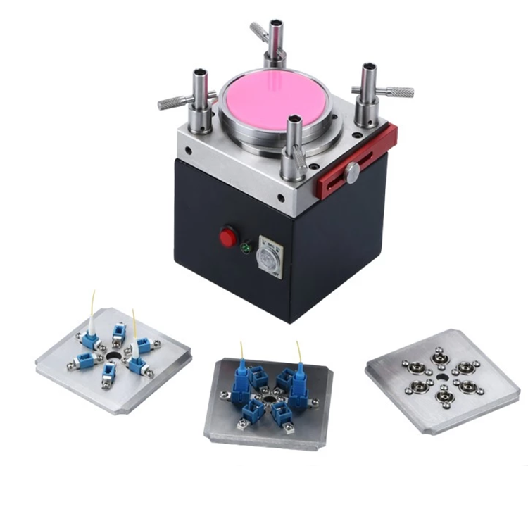 12V 15W Mini Optical Fibre Polisher with 8℃~45℃ Work Temperature for Fiber Connector Polishing