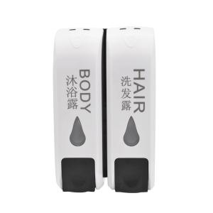 White Color Wall Mounted Liquid Soap Dispenser / Combined Wall Hung Soap