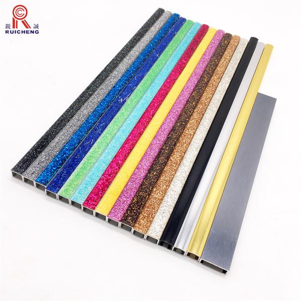 Buy 6063 T5 Aluminum Tile Trim Custom U Shape Tile Trim For Ceramic Flooring Protection at wholesale prices
