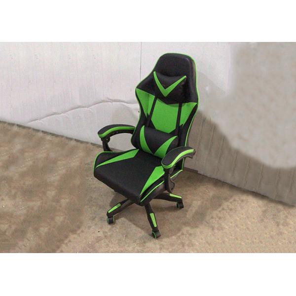 Buy Rotating Lifting Headrest 50cm Modern Leather Desk Chair at wholesale prices