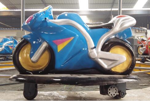 Indoor Playground Equipment Motor Race Ride With Motor Coach 8-12 Riders