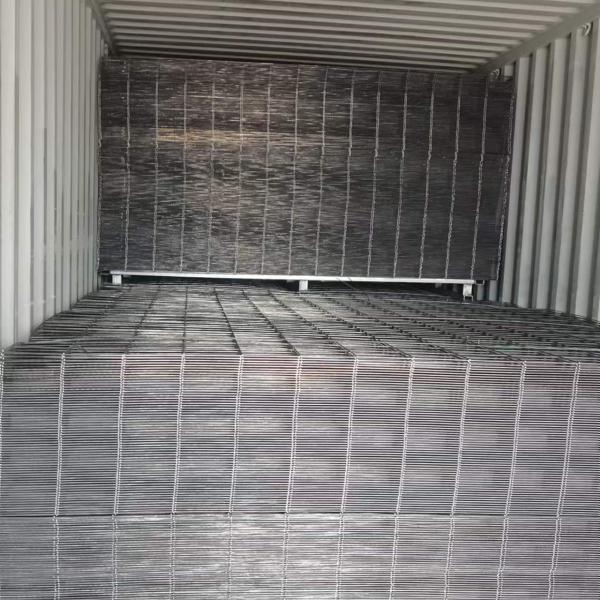 6"x6" Hole galvanized welded wire mesh panels 10 gauge with flat even surface