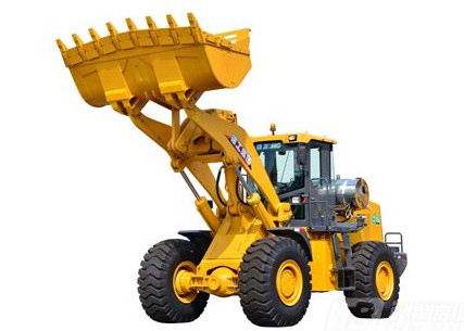 High Effective Tractor Front End Wheel Loader 7 Ton Rated Loading Weight