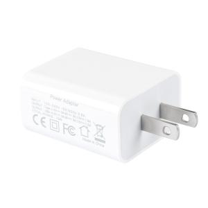 18w Type C PD Charger 5V 9V 12V Dual USB Wall Power Adapter