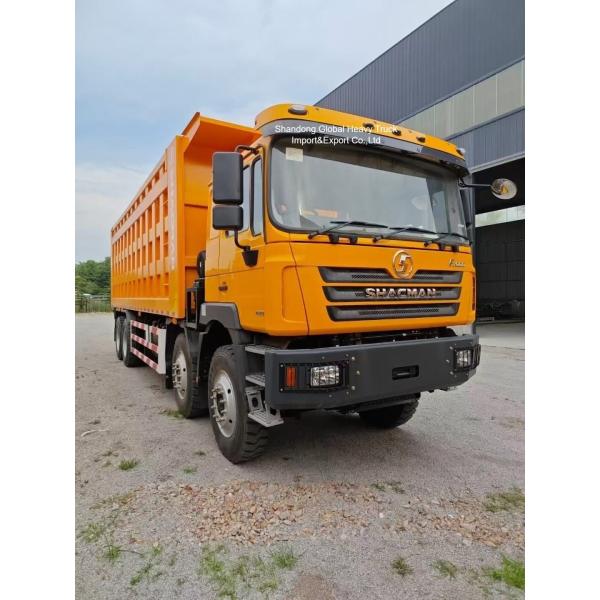 Shacman F3000 Heavy Duty Dump Truck with 50-Ton Payload 12 Forward + 2 Reverse Manual Transmission and 500 Liters Fuel Tank