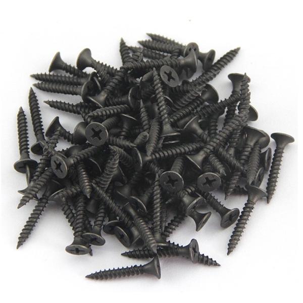 Buy Customized Support ODM Black Phosphate Bugle Head Drywall Screws for Gypsum Board at wholesale prices