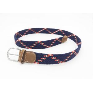 100cm Length Weaving Mens Elastic Stretch Belts Without Holes
