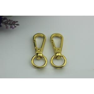 Customized all kinds of color cheap zinc alloy metal round 15 mm snap hook for