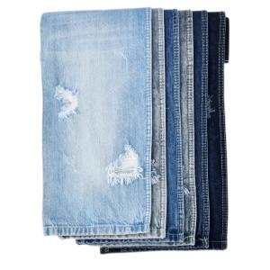 Plain Dyed Shrink Resistant 100 Cotton Denim Fabric 12oz