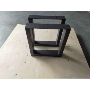 420*400mm Black Metal Table Legs for Industrial Country Style Furniture Design