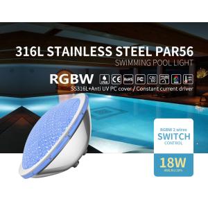 SMD5050 LED Underwater Swimming Pool Lights 18W Anti UV SS316L