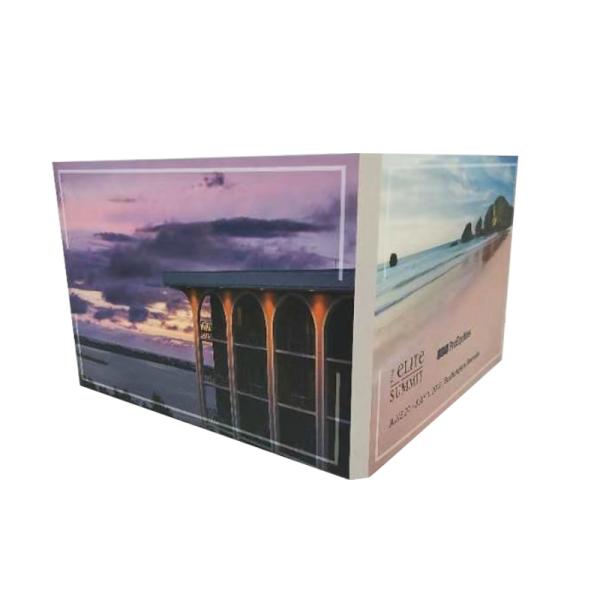 Hard Cover LCD Video Brochure Card Lightweight Printed Video Cards