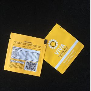 Polysmarts Recyclable 3 Side Seal Heat Seal Bag Reclosable Aluminum Foil 3 Side