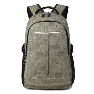 Quality Unisex Washable Canvas School Backpacks 30x16x45cm for sale