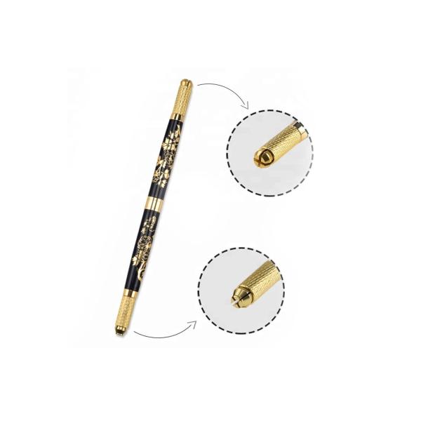 Double Side Copper Manual Tattoo Pen Microblading for Permanent Makeup