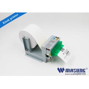 Parallel / Rs232 Thermal Barcode Printer Flash Memory For Parking Lot Machine