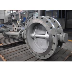 410SS Stem Material Industrial Butterfly Valve Zero Leakage Triple Offset