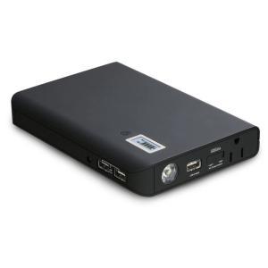 ABS Fireproof Aluminium Alloy AC Laptop Power Bank 220V 24000mAh