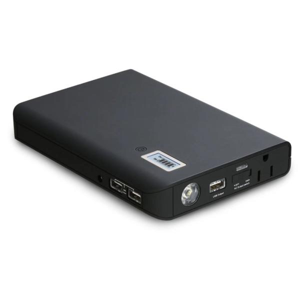 Buy ABS Fireproof Aluminium Alloy AC Laptop Power Bank 220V 24000mAh at wholesale prices