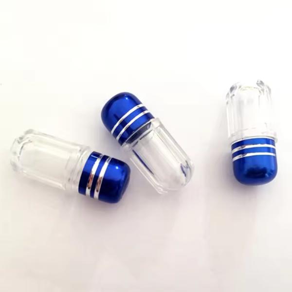 Oval Customized Empty Medicine Capsules With Odorless Easy To Swallow