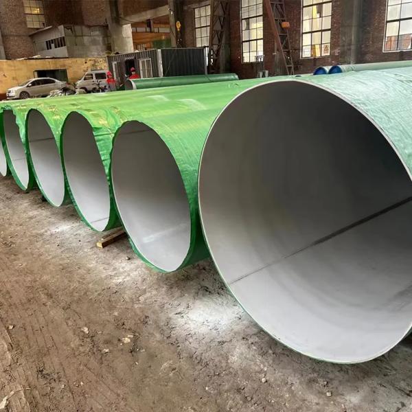 Large Diameter Stainless Steel S30400 Tube S30403 S30408 S30908 S31008 Welded Pipe HL